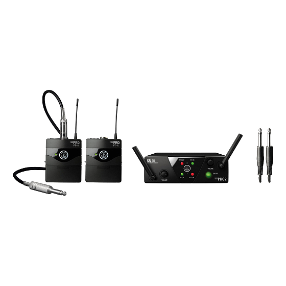 Радиосистема AKG WMS40 Mini Dual Instrumental Wireless System Set US45A-C - рис.0