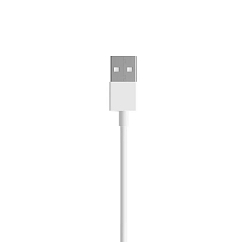 Кабель Xiaomi Mi 2-in-1 USB-A - micro USB or USB Type-C 0.3m White