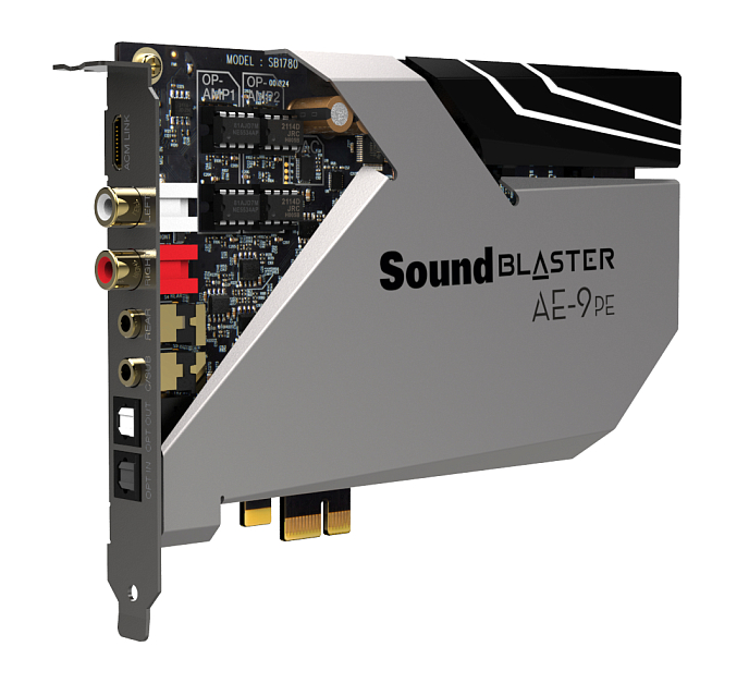 Внутренняя звуковая карта Creative Sound BlasterX AE-9 PE PCI-eX - рис.3