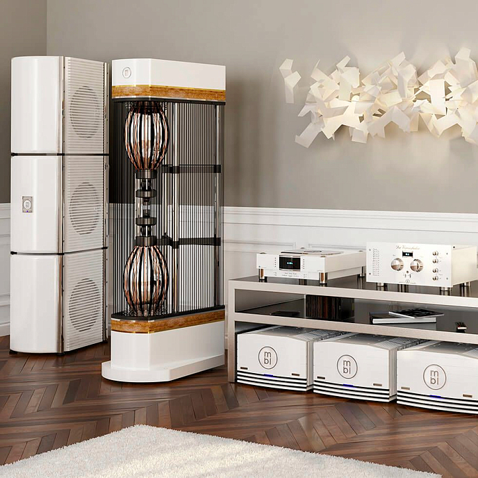 Напольная акустика MBL 101 X-Treme MKII Piano White Chrome - рис.3