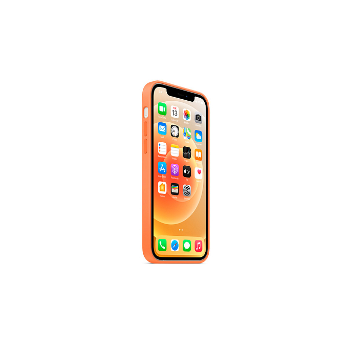 Чехол для смартфонов Apple iPhone 12 + 12 Pro Silicone Case with MagSafe Kumquat - рис.9