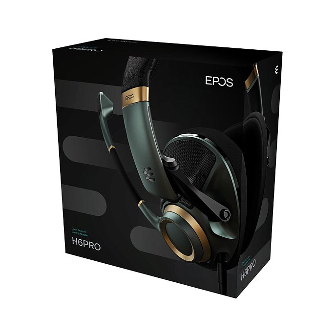 Игровая гарнитура EPOS H6PRO Open Racing Green - рис.9