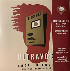 Виниловая пластинка Ultravox – Rage In Eden - Clear - 2LP