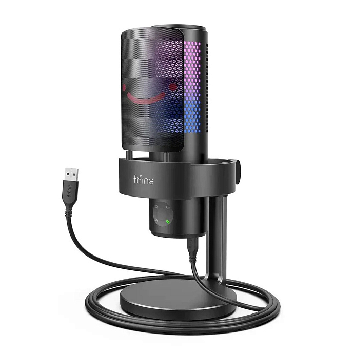 Микрофон для стриминга и игр Fifine AmpliGame A9 Black - рис.0