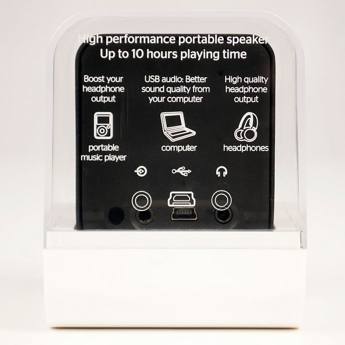 Портативная колонка Nu Force Cube Black - рис.4