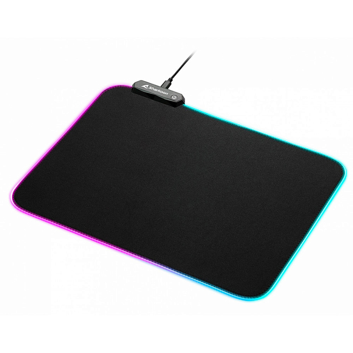 Коврик для мыши Sharkoon 1337 RGB V2 360 RGB - рис.0