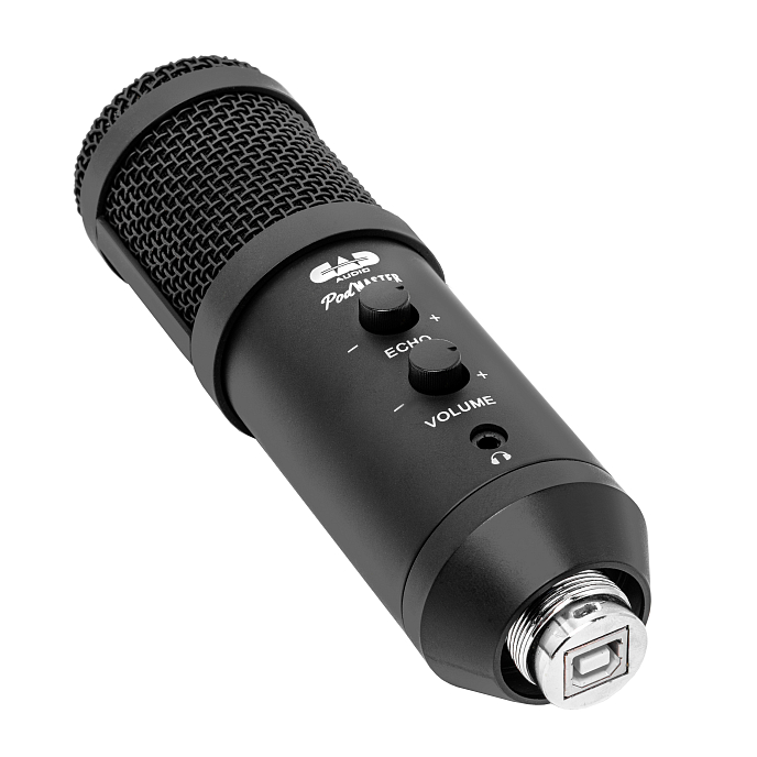 Микрофон студийный CAD PM1100 PodMasterD USB Pro Black - рис.2