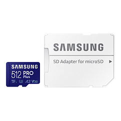 Карта памяти Samsung PRO Plus MicroSDXC 512GB