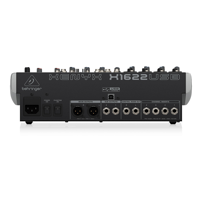 Микшерный пульт Behringer Xenyx X1622USB Grey - рис.5