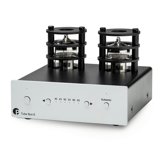 Фонокорректор Pro-Ject Tube BOX E Silver - рис.0