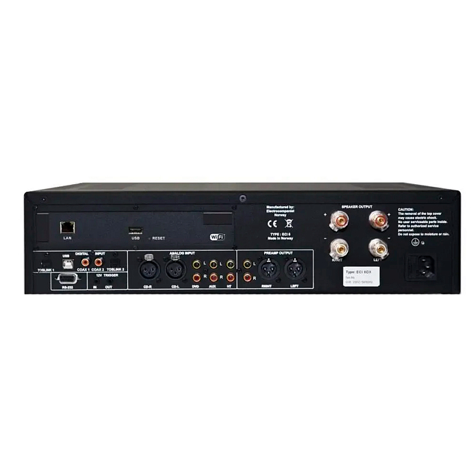 Интегральный усилитель Electrocompaniet ECI-6 DХ MKII Black - рис.1