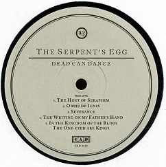 Пластинка Dead Can Dance - The Serpent's Egg