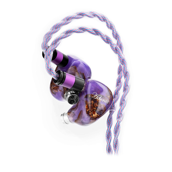 Наушники внутриканальные Queen Of Audio Adonis New Purple - рис.0