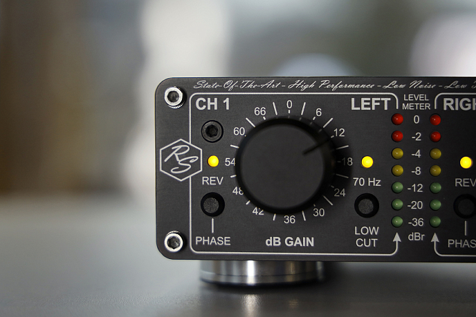 Микрофонный предусилитель Lake People MPA RS 01 Black - рис.3