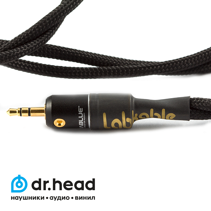 Кабель Labkable Silver Gold HiFiman Jack 3.5mm 1.5m - рис.2