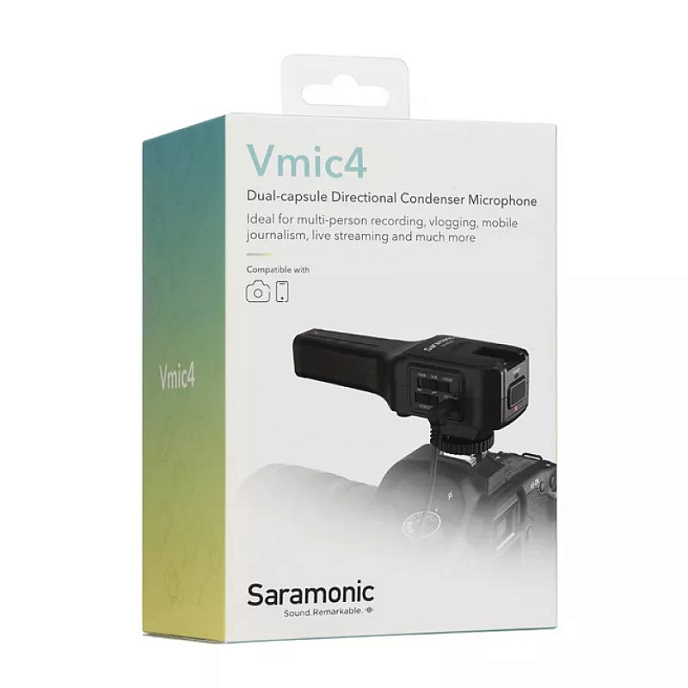 Микрофон Saramonic Vmic4 Black - рис.4