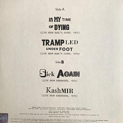 Виниловая пластинка Led Zeppelin - Live EP LP