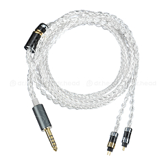 Кабель HeadMade IEM 2-pin to Multi-Plug 3 in 1 Silver 1.2m