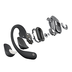 Наушники накладные Shokz OpenFit 2+ Black