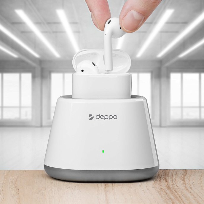 Док-станция Deppa Charging dock for Apple AirPods White - рис.4