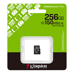 Карта памяти Kingston Canvas Select Plus Gen3 microSDXC 256 Gb