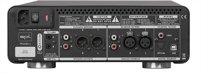 Усилитель для наушников с ЦАП SPL Phonitor x + DAC 768xs Black - рис.2