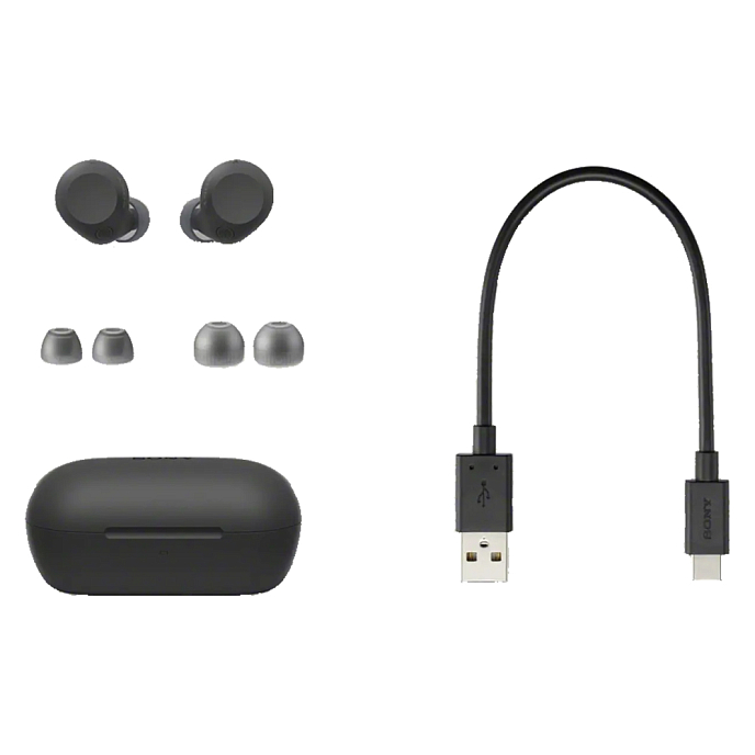Беспроводные наушники Sony WF-C710N black tws внутриканальные наушники с шумоподавлением (SN S011075897N)_Уценка - рис.4