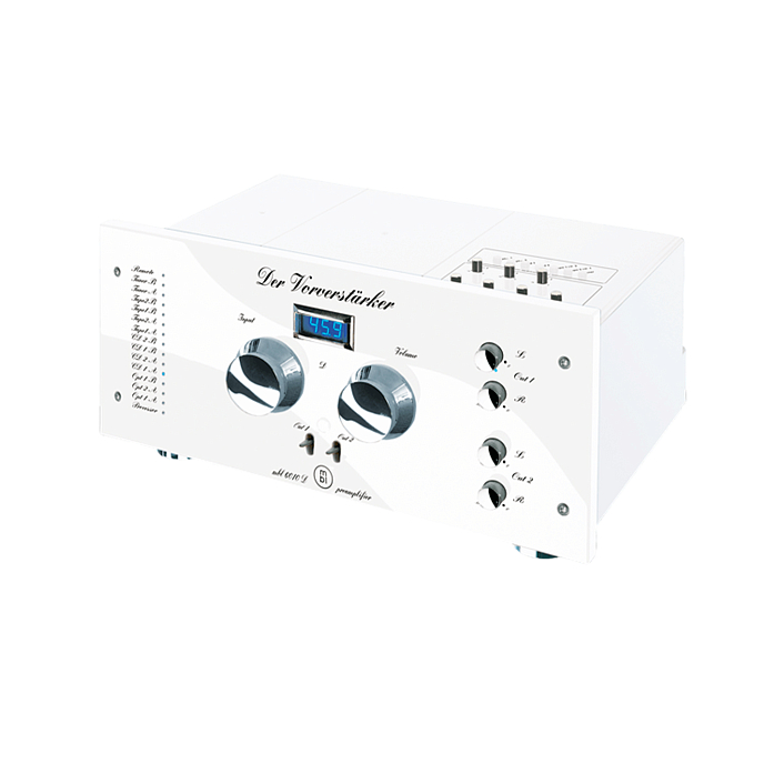 Предусилитель MBL 6010 D Preamplifier Piano White Chrome - рис.0