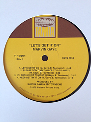 Виниловая пластинка Marvin Gaye - Let's Get It On LP