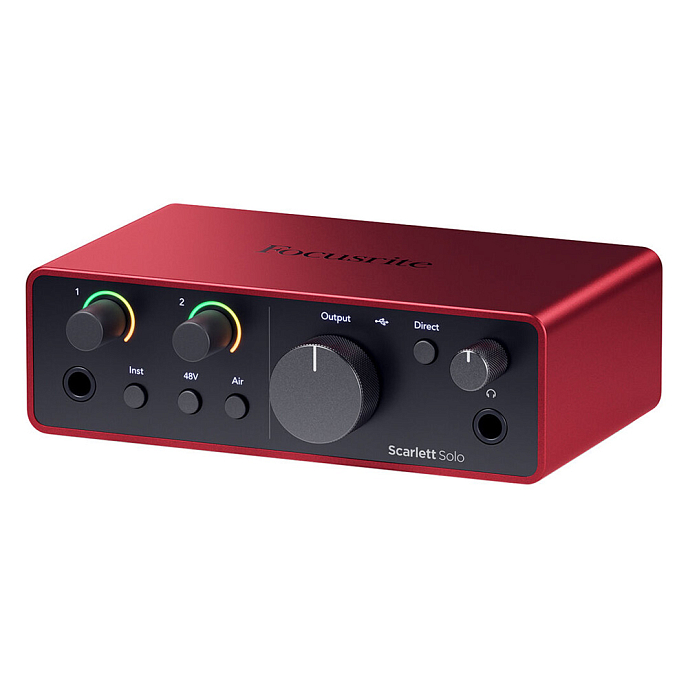 Аудиоинтерфейс Focusrite Scarlett Solo 4th Gen - рис.3