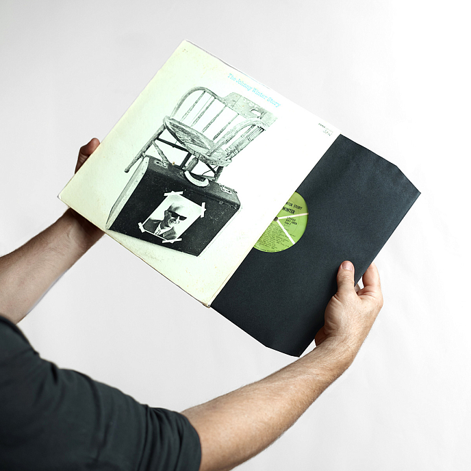 Конверт для пластинок внутренний Analog Renaissance Audiophile Paper+Plastic 25 Black - рис.4