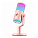 Микрофон для стриминга и игр Maono DM30RGB Pink - рис.1