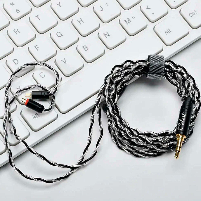 Кабель Celest Aura 2-pin 3.5mm Black - рис.6