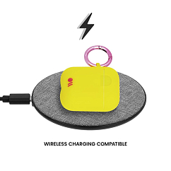 Чехол для Airpods Case-Mate AirPods Hook Ups Case & Neck Strap Lemon