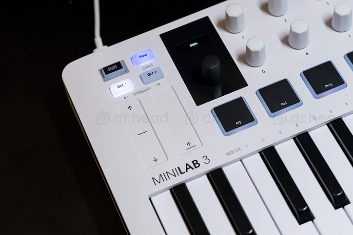 MIDI-клавиатура Arturia MiniLAB 3 midi-клавиатура и пэд-контроллер (SN 7030400831425010)_Уценка - рис.8