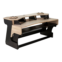 Стол Zaor Miza X2 Flex Black/Oak