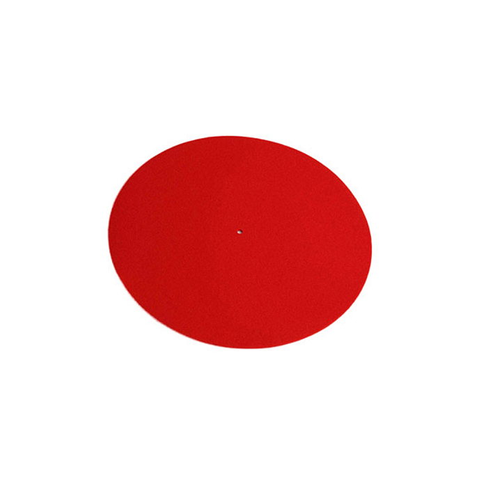 Мат для проигрывателей винила Rega Turntable Mat Red - рис.0