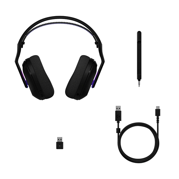 Игровая гарнитура Logitech G522 Lightspeed Black - рис.7