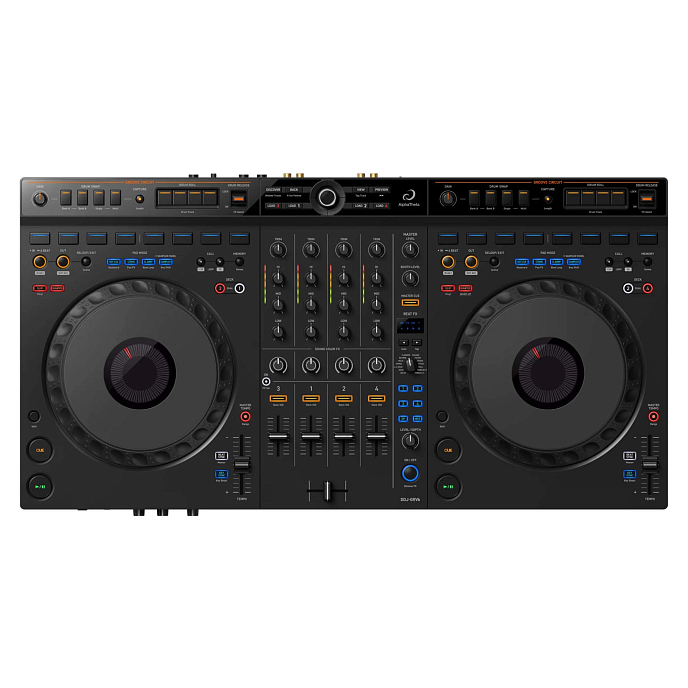 DJ-контроллер Pioneer DDJ-GRV6 black 4-канальный dj-контроллер_OpenBox - рис.0