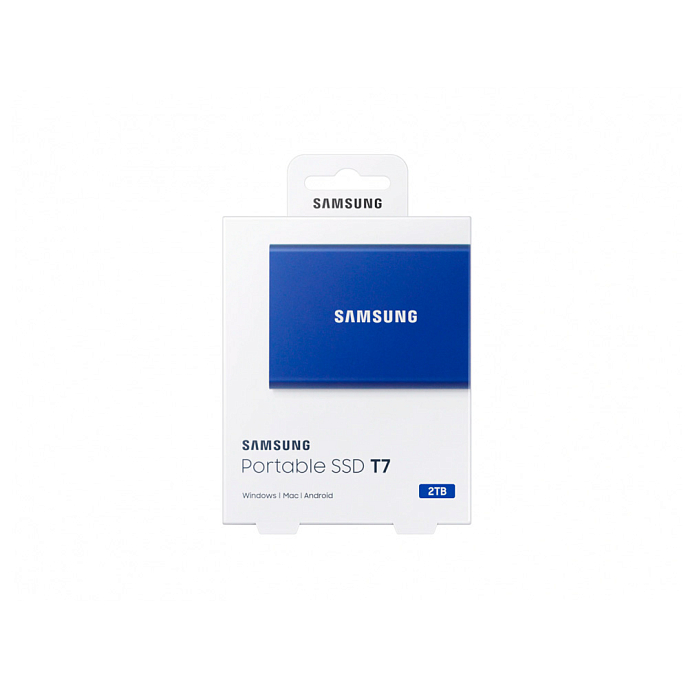 Внешний SSD Samsung T7 MU-PC 2Tb Indigo Blue - рис.7