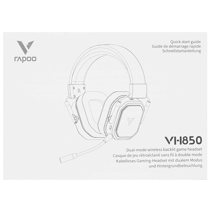 Игровая гарнитура Rapoo VH850 Black - рис.9