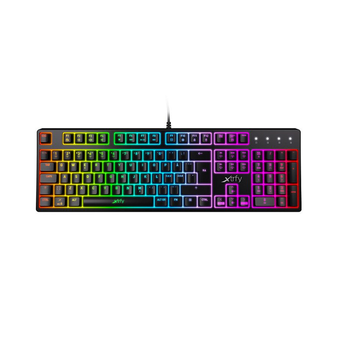 Клавиатура Xtrfy K4 RGB Black - рис.0