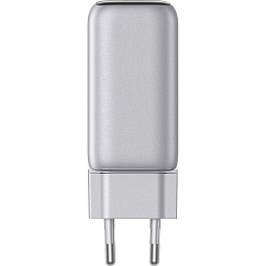 Сетевое зарядное устройство Anker Charger 140W 3xUSB-C/1xUSB-A LCD with USB Cable Silver