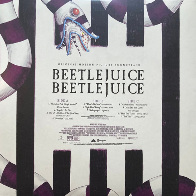 Виниловая пластинка Various Artists - Beetlejuice Beetlejuice (coloured) - 2LP - рис.4