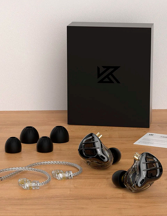 Наушники внутриканальные KZ ZAR without Mic Black - рис.5