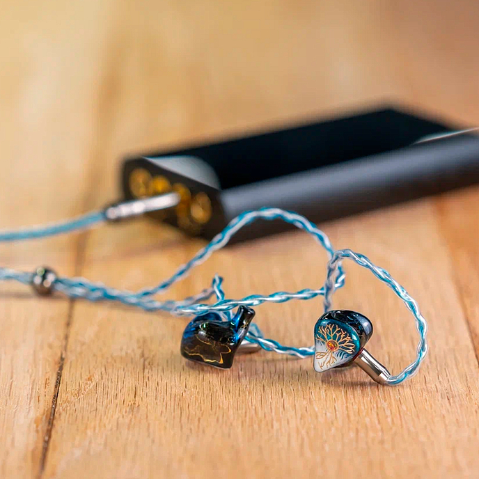 IEM наушники Kinera Idun 2 Golden Black Blue - рис.11