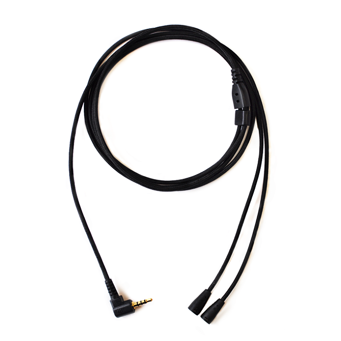 Кабель Nobunaga Labs TR-IE2 Balance for Sennheiser IE80, IE8 Black - рис.0