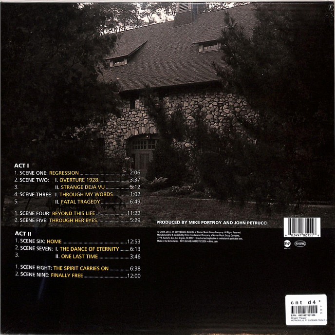 Виниловая пластинка Dream Theater - Metropolis Part 2: Scenes From A Memory (coloured) 2 LP - рис.5