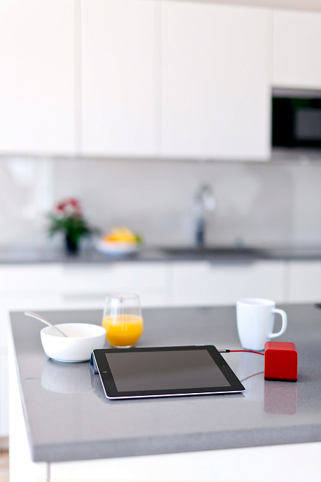 Портативная колонка Nu Force Cube Red - рис.3