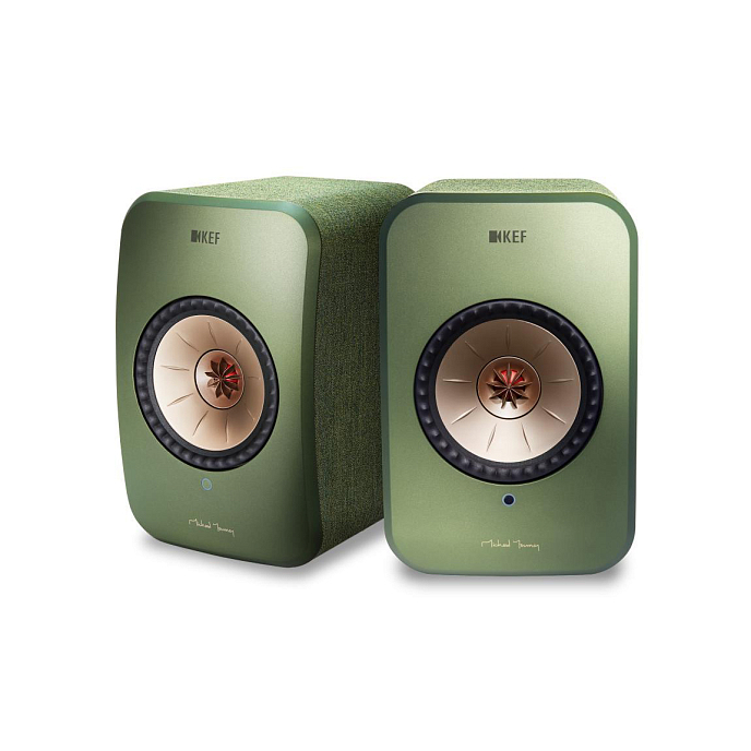 Полочная акустика KEF LSX green активная полочная акустика (SN KMLSX30396M22LCG/KMLSX30396M22RCG)_Уценка - рис.0